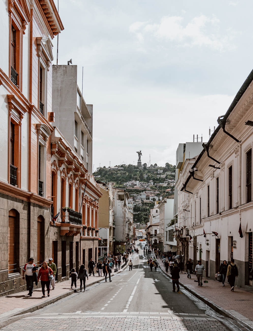 View of El Panicello, Quito